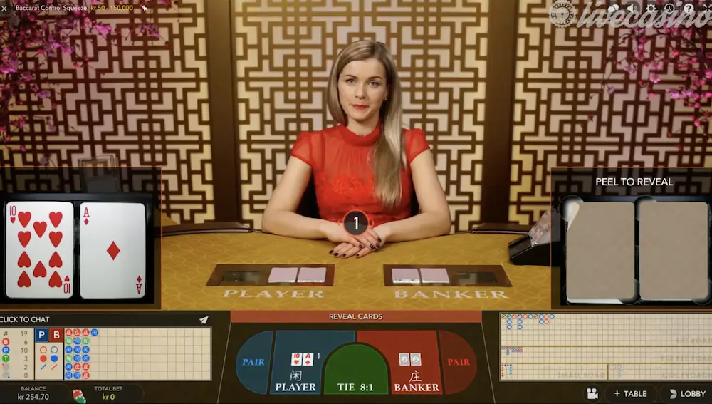 Baccarat Control Squeeze