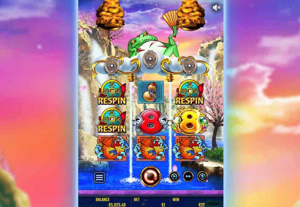 ドリーム オブ ゴールド ディライト ゲーム画面