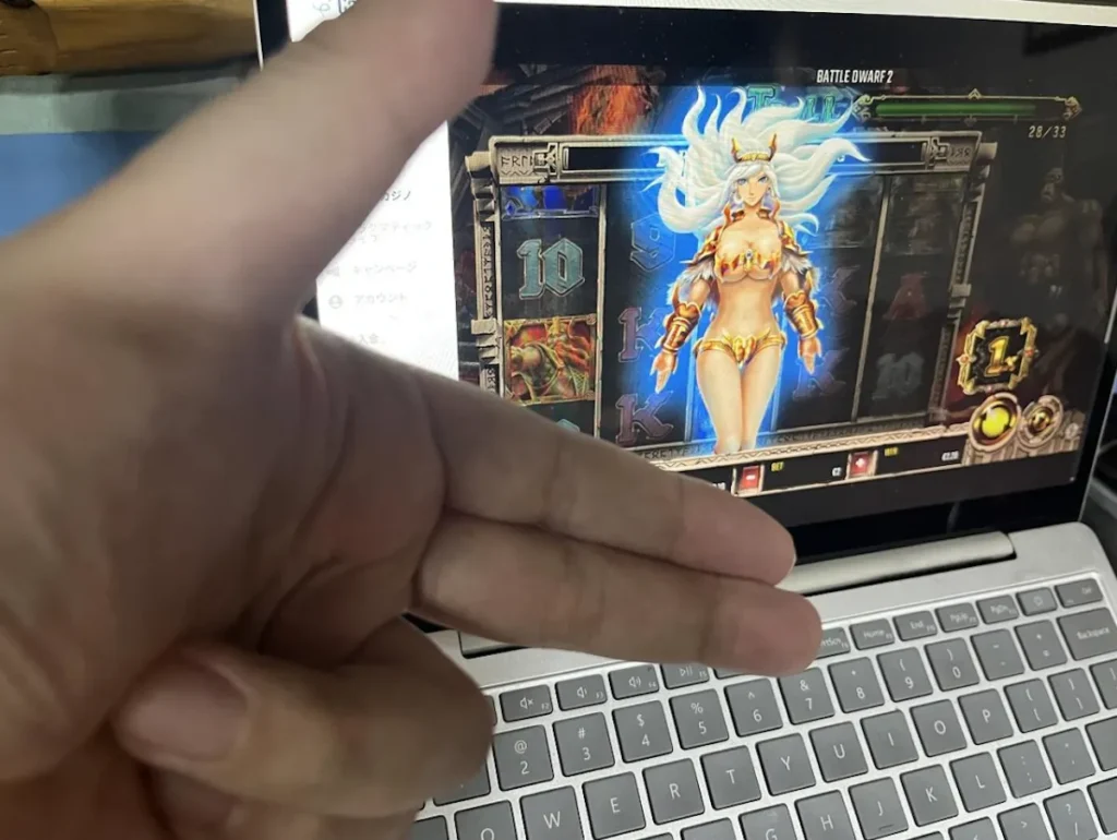 カジノスカイ入金不要ボーナス バトルドワーフ プレイ