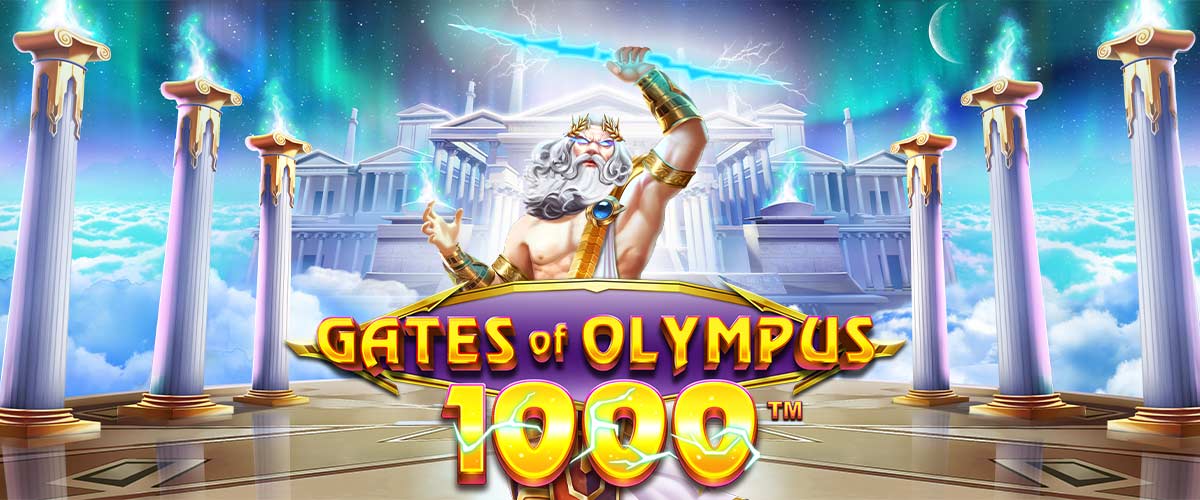 Gates of Olympus 1000（ゲートオブオリンパス1000）｜Pragmatic Play バナー