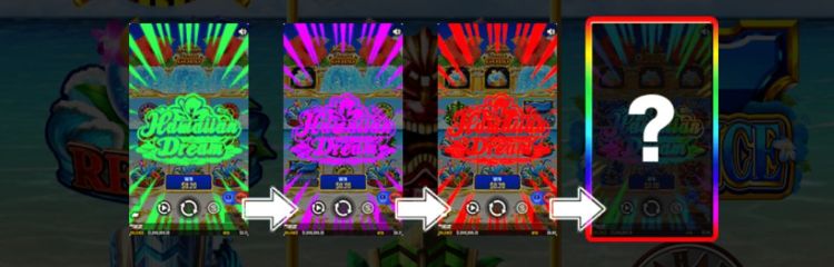 ハワイアンドリームゴールド ボーナスフロー
