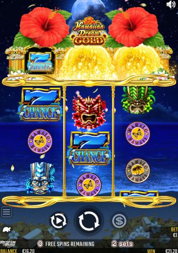 ハワイアンドリームゴールド フリースピン