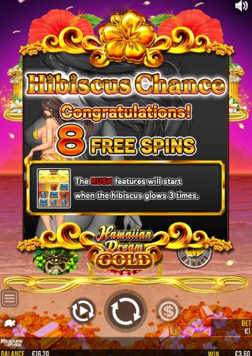 ハワイアンドリームゴールド ハイビスカスチャンス