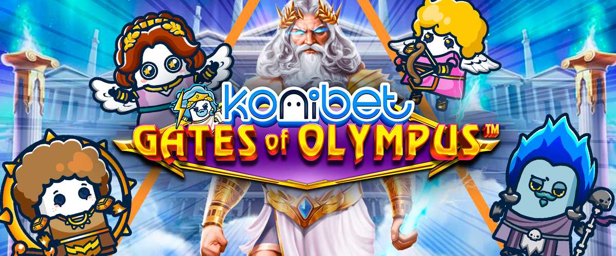 Konibet Gates of Olympus（コニベットゲートオブオリンパス） バナー