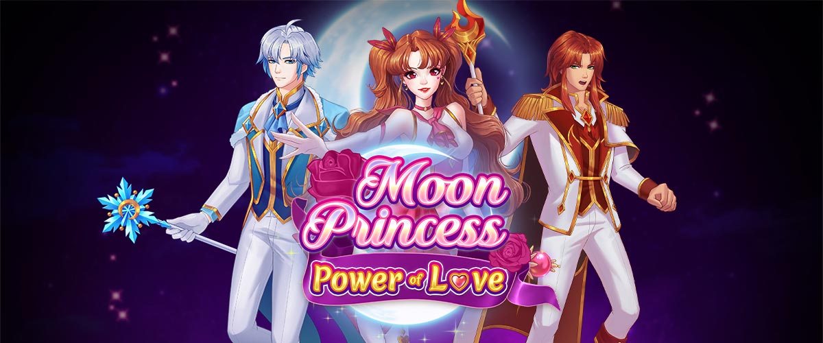 ムーンプリンセス パワーオブラブ(Moon Princess Power of Love)｜Play’n GO バナー