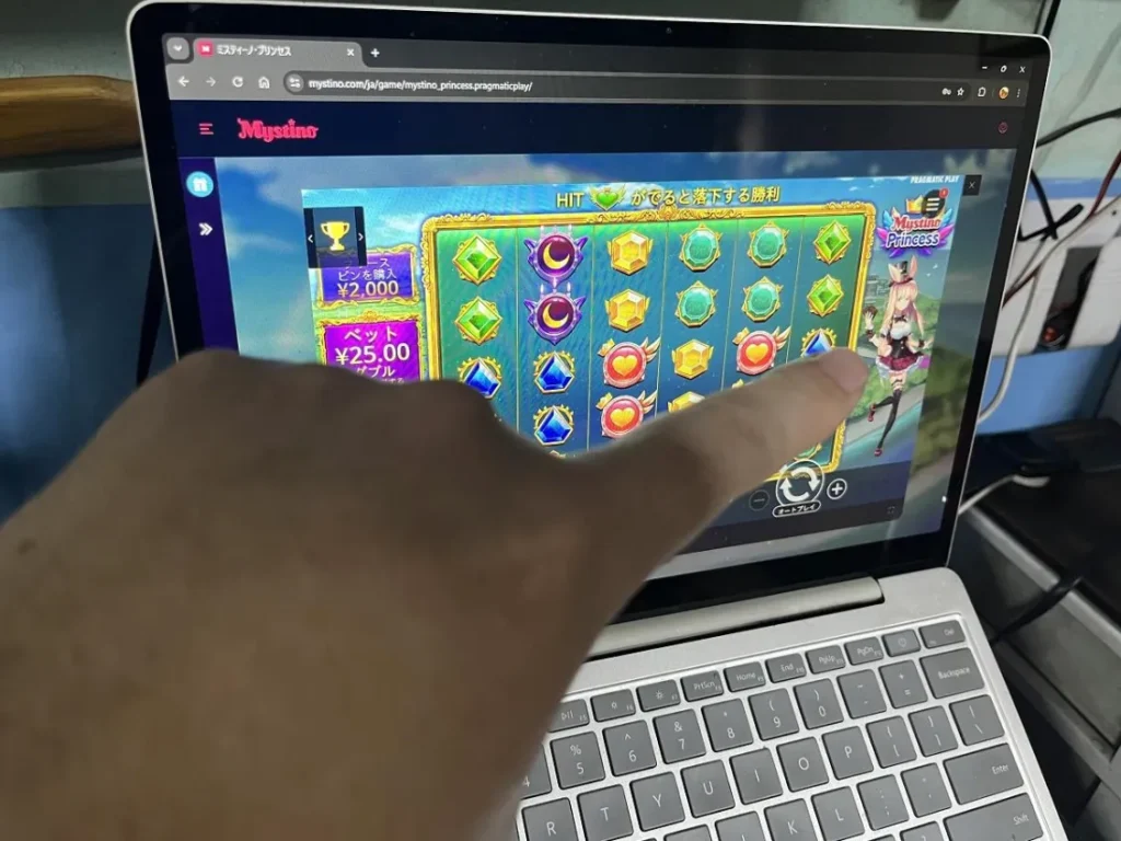 ミスティーノ入金不要ボーナス ミスティーノプリンセス プレイ