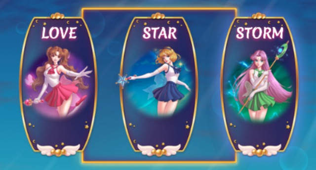 ムーンプリンセス各キャラクター